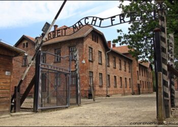 Auschwitz. Foto de archivo.