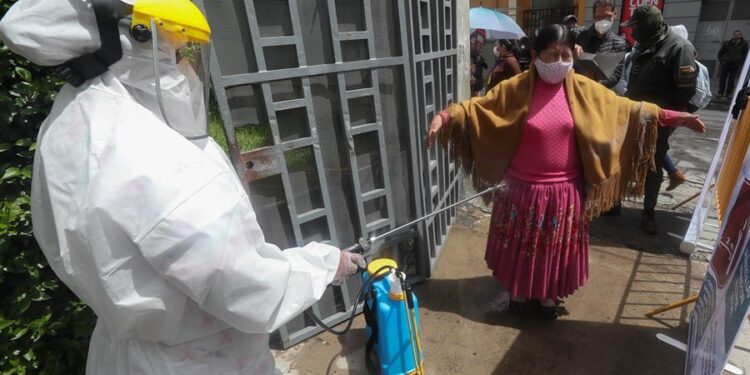 Bolivia, coronavirus. Foto EFE.