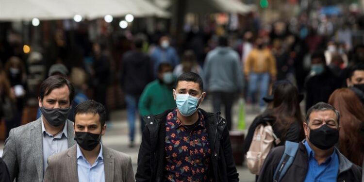 Chile, coronavirus. Foto EFE.