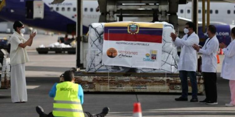 Ecuador vacunas coronavirus. Foto EFE.