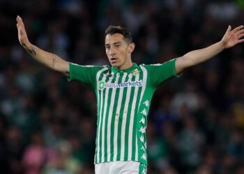 El centrocampista mexicano del Betis Andrés Guardado. Foto de archivo.