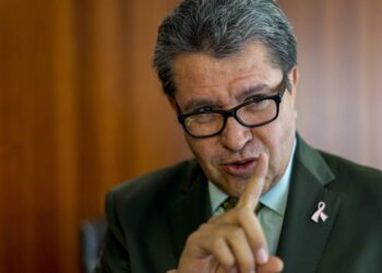 El senador mexicano Ricardo Monreal. Foto El País.