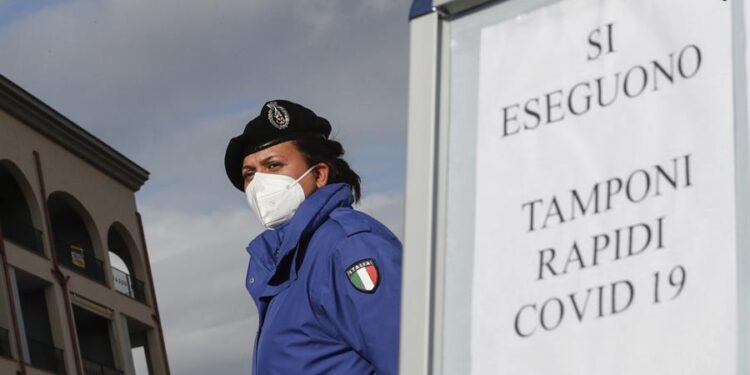 Italia, coroanvirus. Foto EFE.