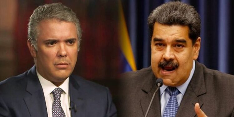 Iván Duque, Nicolás Maduro. Foto de archivo,