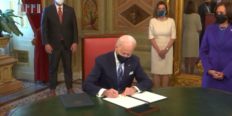 Joe Biden. Foto captura.