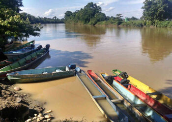 Los transportistas fluviales que trabajan en los ríos Orinoco y Caroní. Foto CCN.