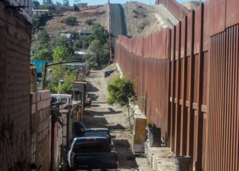 Muro EEUU-México. Foto EFE.