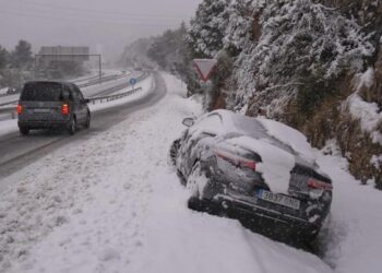 Nevada España Madrid. Foto agencias.