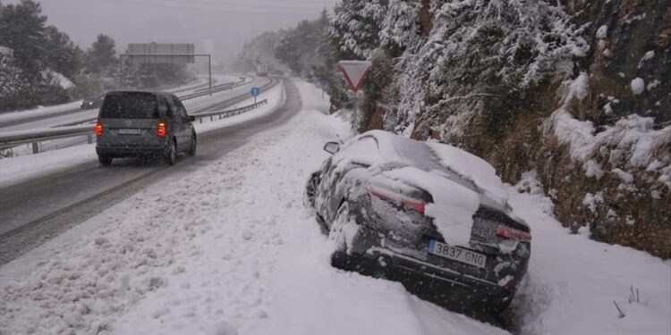 Nevada España Madrid. Foto agencias.