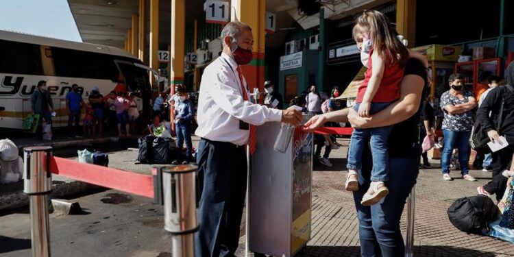 Paraguay. coronavirus. Foto EFE.