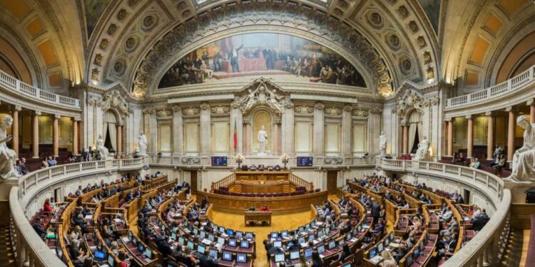 Parlamento de Portugal. Foto agencias.