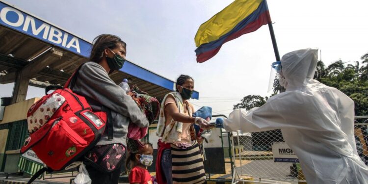 Frontera Colombia Venezuela. Foto Agencias.