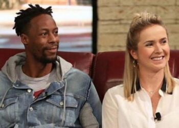 Gaël Monfils y Elina Svitolina. Foto de archivo.