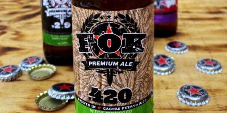 La cervecera F.O.K. Brewing. Foto de archivo.