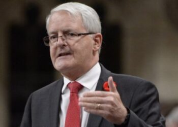 Canciller de Canadá Marc Garneau. Foto de archivo.