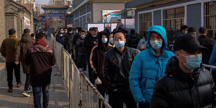 China, coronavirus. Foto EFE.