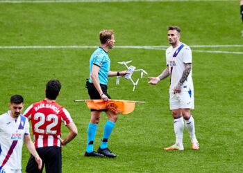 Dron, estadio San Mamés. Foto agencias. 20Mar2021