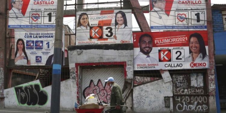 Elecciones presidenciales Perú. Foto de archivo.