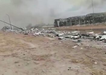 Explosiones en Bata, Guinea Ecuatorial. Foto agencias.