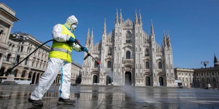 Italia coronavirus. Foto AP.