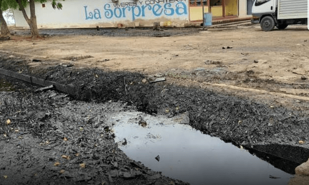 Municipio Cabimas. Zulia, derrame petrolero. Foto Noticiascol