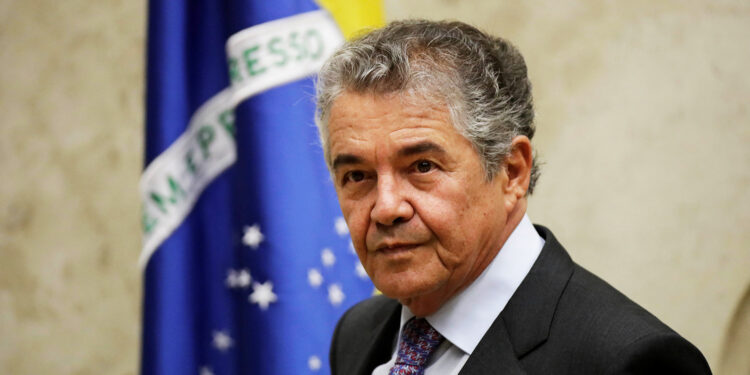 El decano Corte Suprema de Brasil, Marco Aurélio Mello. Foto REUTERS.