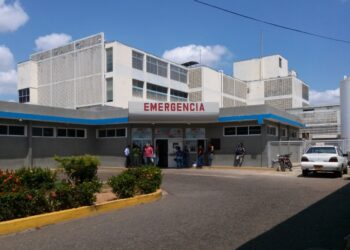 El hospital de El Tigre, Anzoátegui. Foto de archivo.