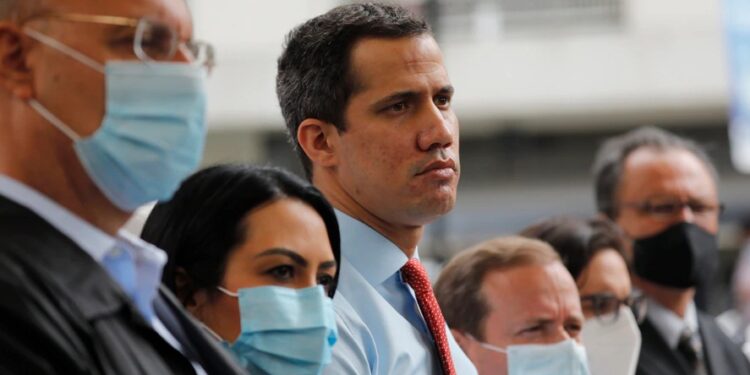 Oposición Venezolana. Pdte. (e) Juan Guaidó. Foto VOA.