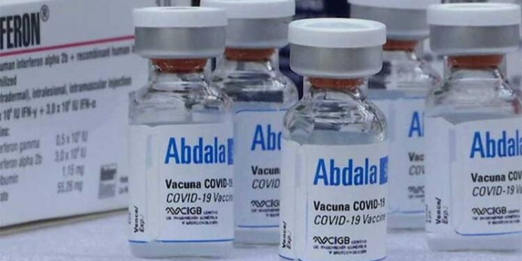 Vacuna cubana Abdala. Foto agencias.