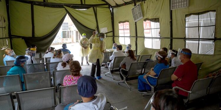 Vzla, coronavirus. Foto EFE.