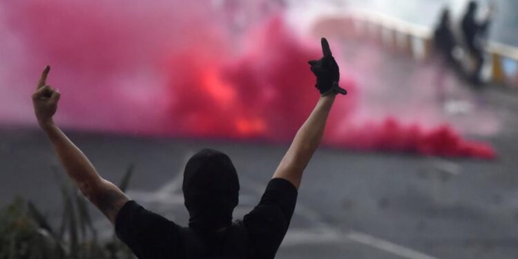 Colombia, protestas. Foto EFE.