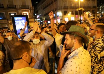 Concentración en Puerta del Sol, en Madrid (REUTERS/Susana Vera)