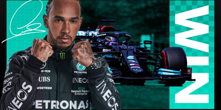 Lewis Hamilton. Foto @MercedesAMG1