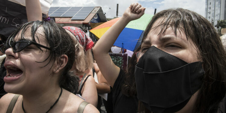 Protesta contra la violencia, mujeres Costa Rica. Foto de archivo.