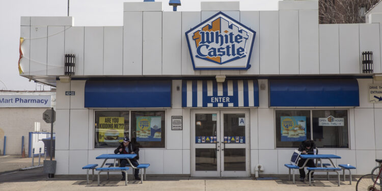 White Castle. Foto de archivo.