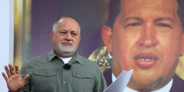 Diosdado Cabello. Foto @ConElMazoDando