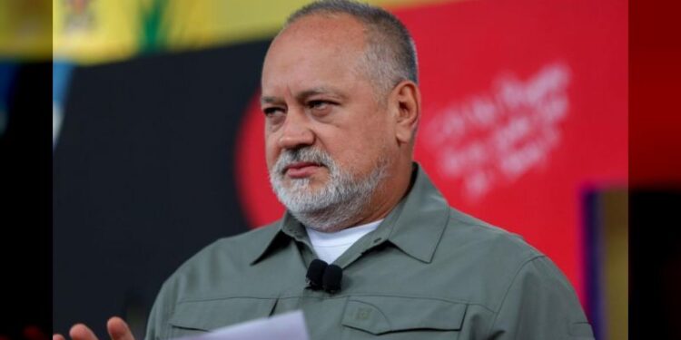 Diosdado Cabello. Foto @ConElMazoDando