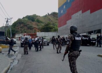 Enfrentaminento en La Vega. Foto de archivo.