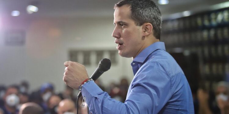 Juan Guaidó.  Primer Congreso del partido Encuentro Ciudadano. Foto CCN