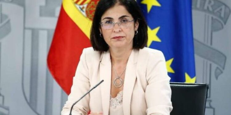 La ministra española de Sanidad, Carolina Darias. Foto de archivo.