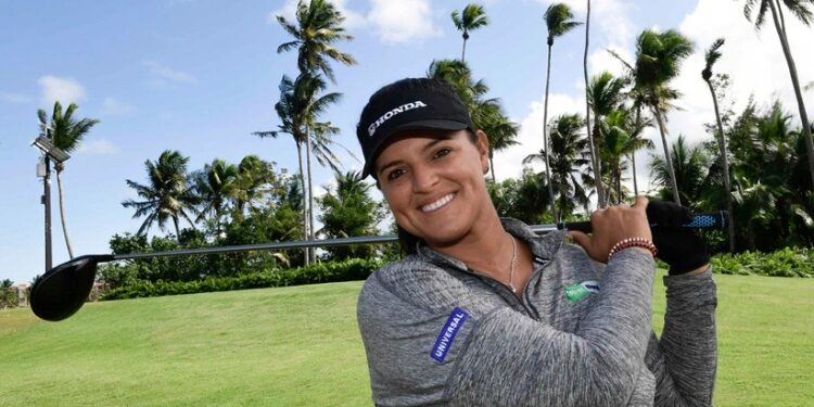 María Torres, golfista puertoriqueña. Foto agencias.