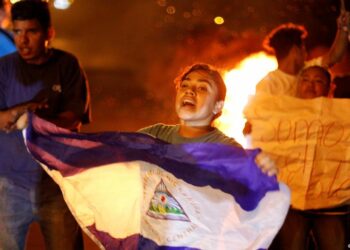 Nicaragua. Protestas. Foto de archivo.