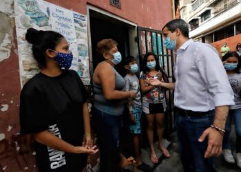 Pdte. (E) Juan Guaidó. Minas de Baruta Foto CCN