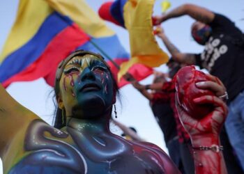 Protestas Colombia, Foto Agencias.