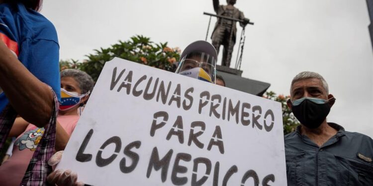 Vzla, coronavirus. Foto EFE.