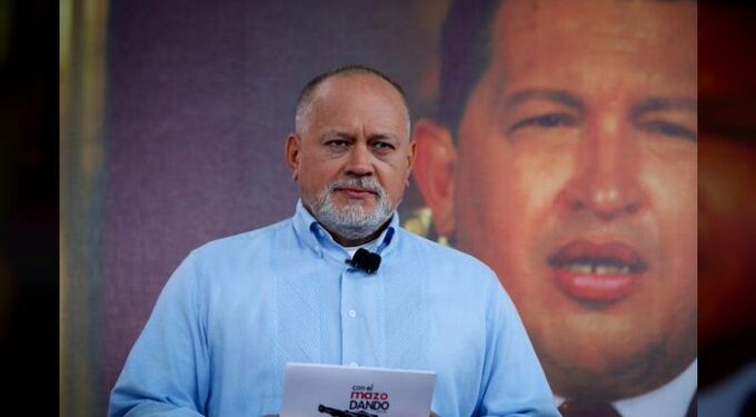 Diosdado Cabello. Foto @ConElMazoDando