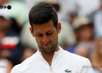 Novak Djokovic. Foto AFP Adrian Dennis.