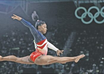 Simone Biles. Foto de archivo.