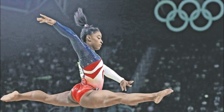 Simone Biles. Foto de archivo.