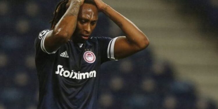 El defensa portugués del Olympiacos del Pireo Ruben Semedo. Foto de archivo.